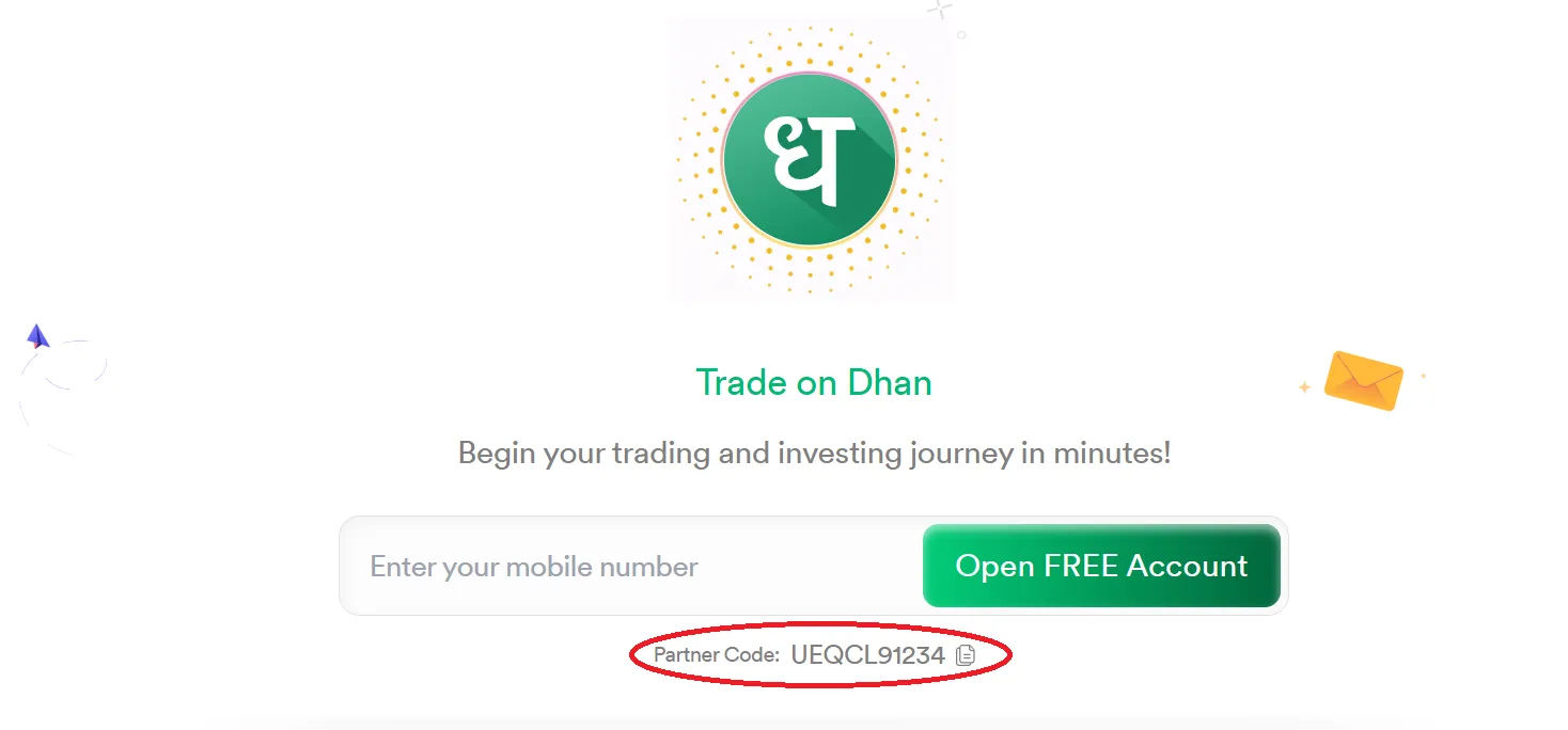 How To Apply Dhan Referral Code